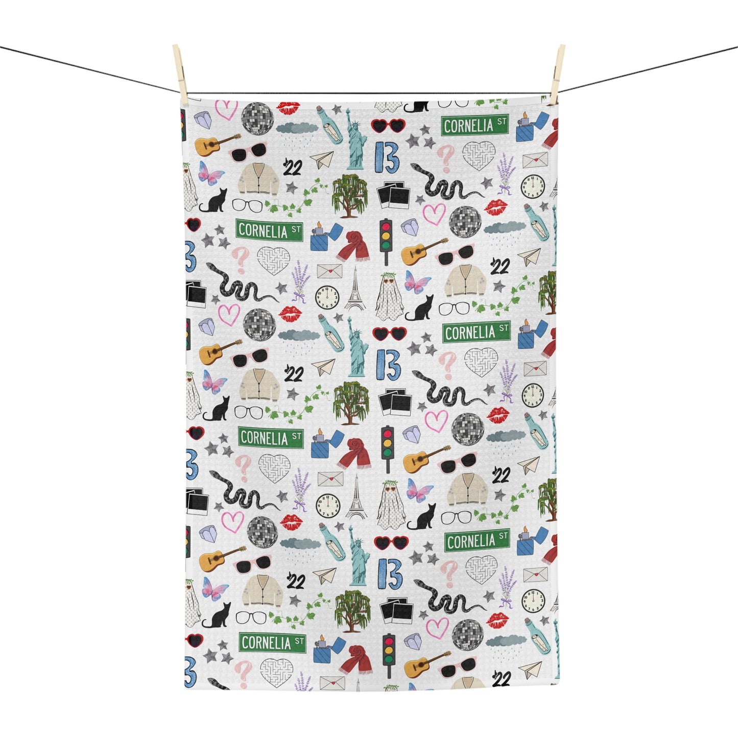 Iconic Eras Soft Tea Towel