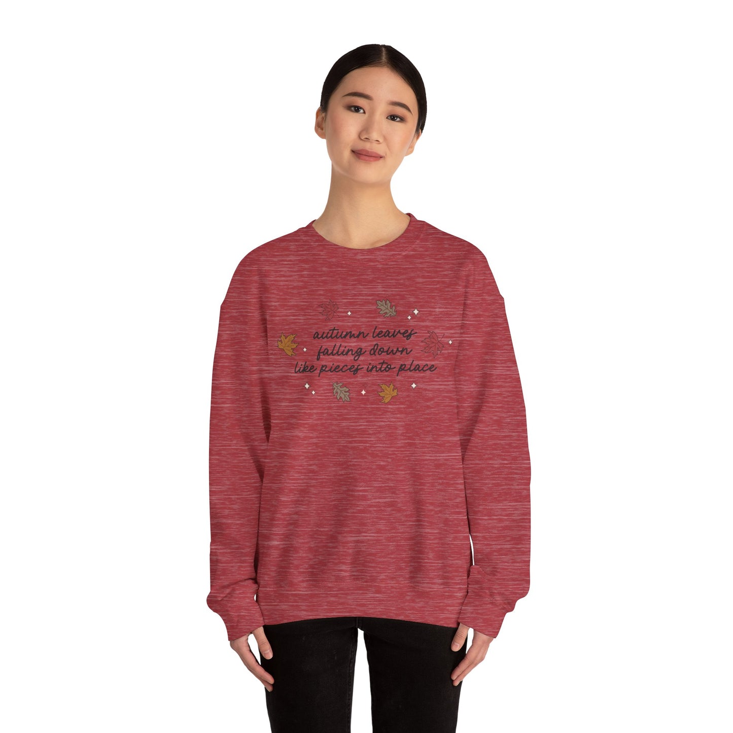 Autumn Leaves Soft Crewneck Sweatshirt