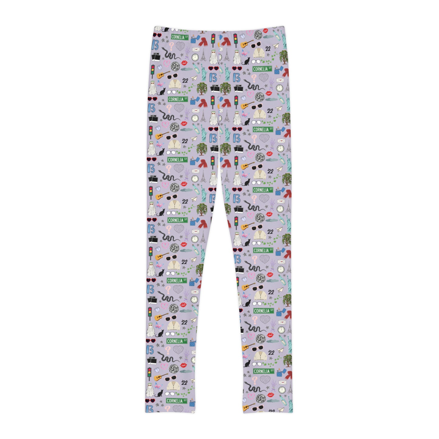 Iconic Eras Youth Leggings - Lavender Haze