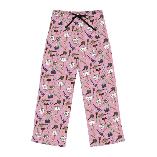 TS Holiday Ornaments Women's Pajama Pants - Pinkmas