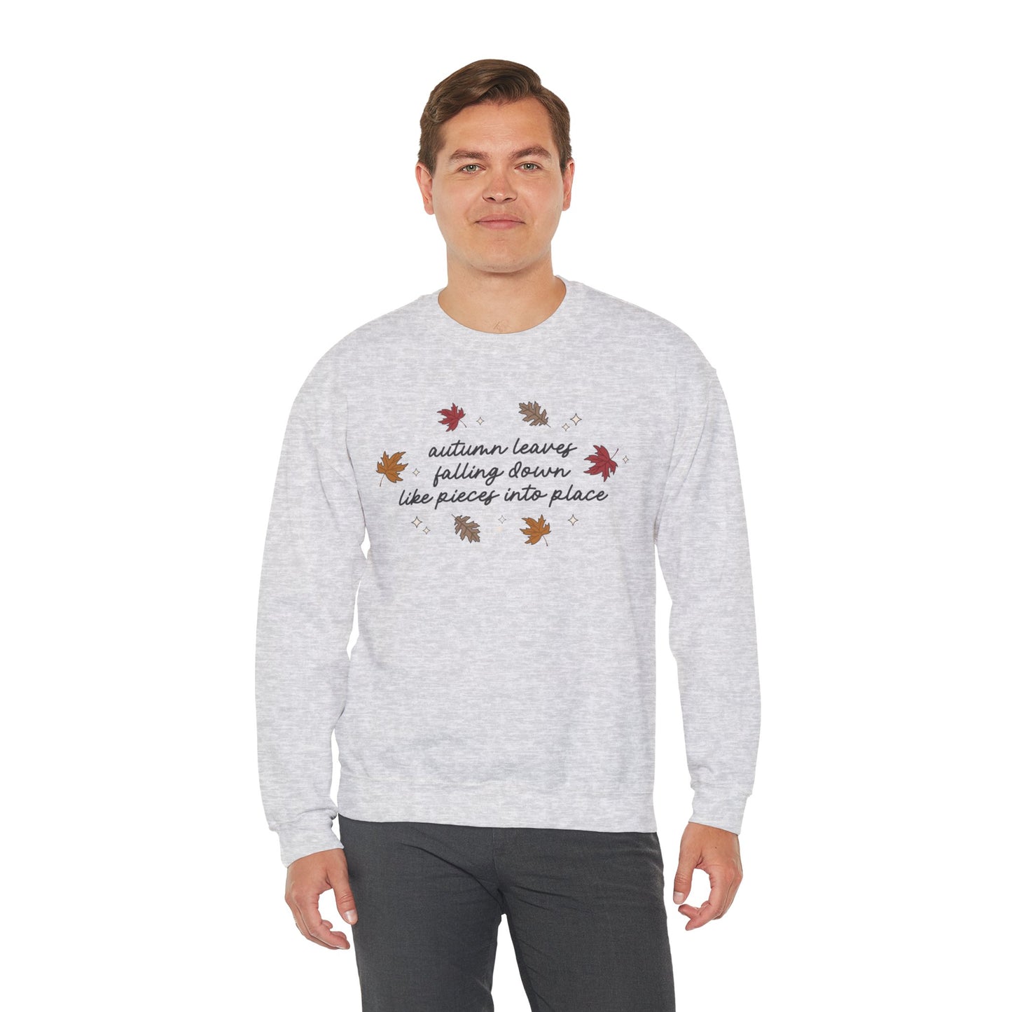 Autumn Leaves Soft Crewneck Sweatshirt