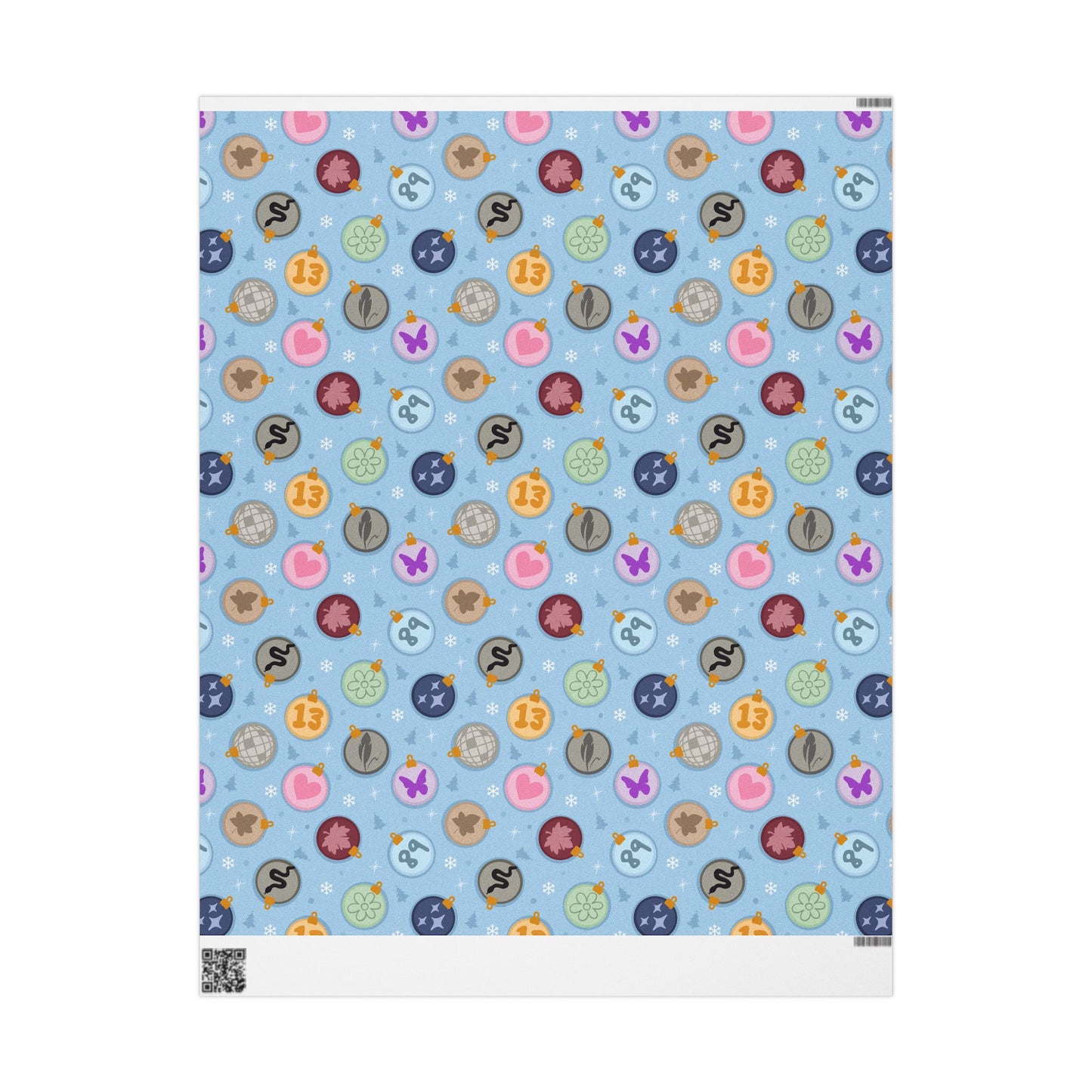 Eras Ornaments Holiday Wrapping Paper