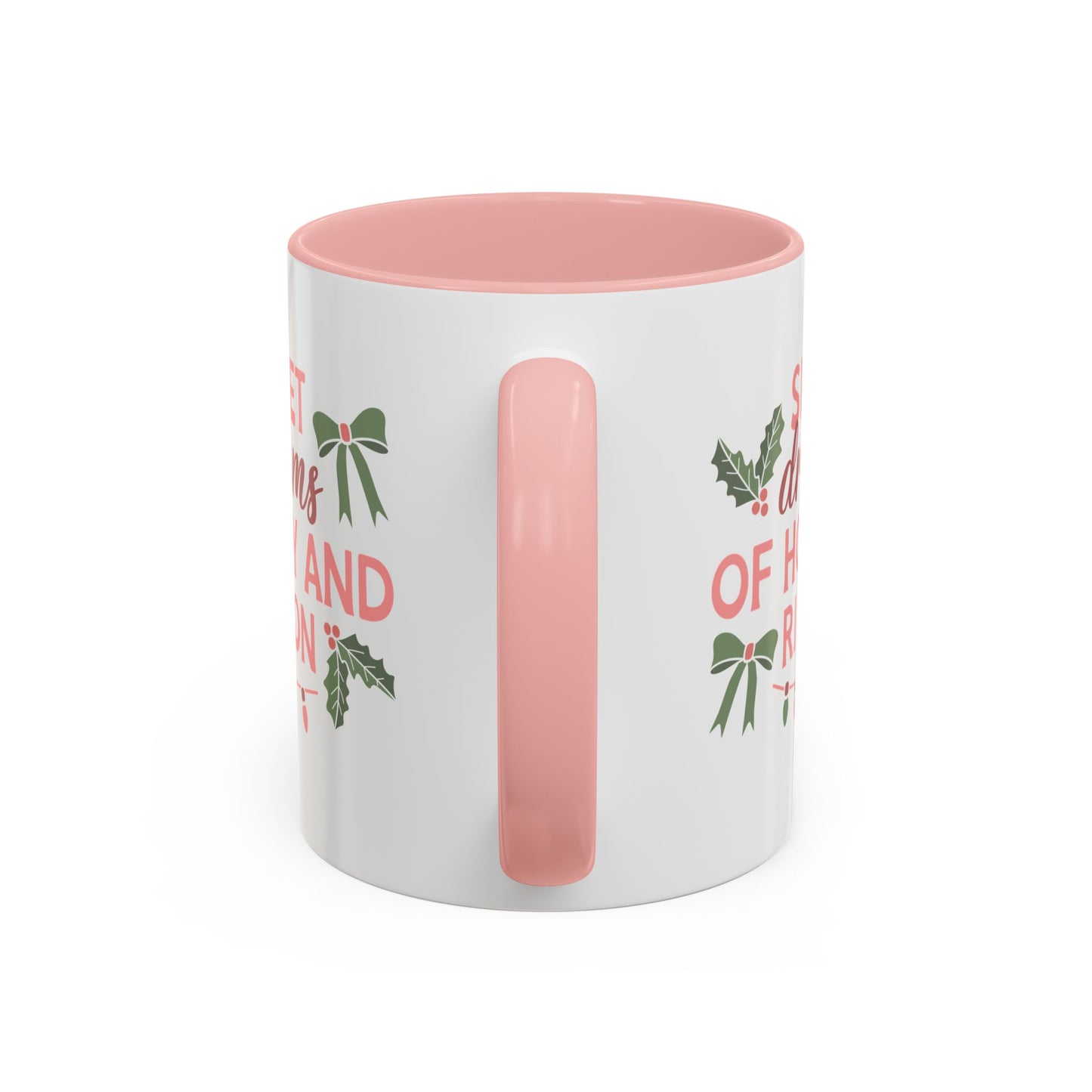 Holly and Ribbon Coffee Mug