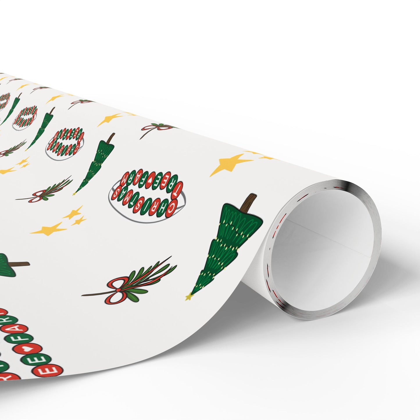 Christmas Tree Farm Wrapping Paper