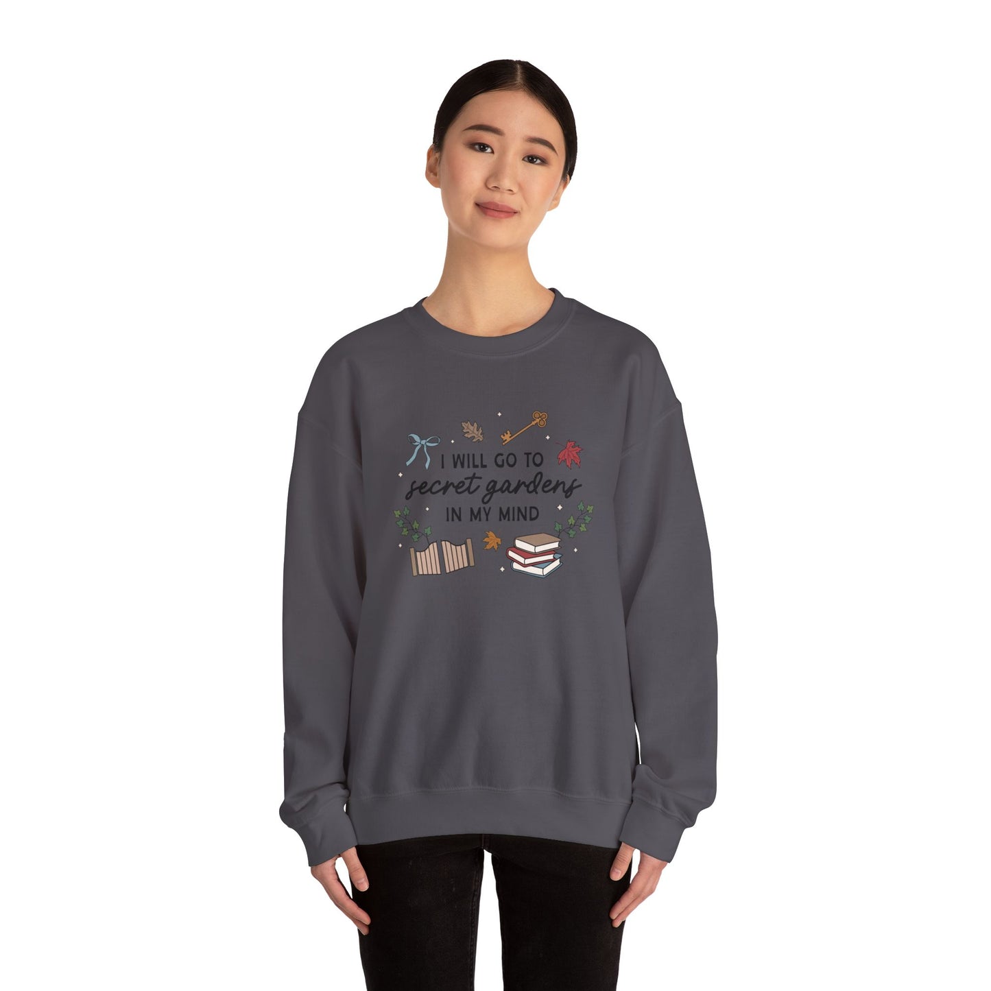 Secret Gardens in My Mind Soft Crewneck Sweatshirt