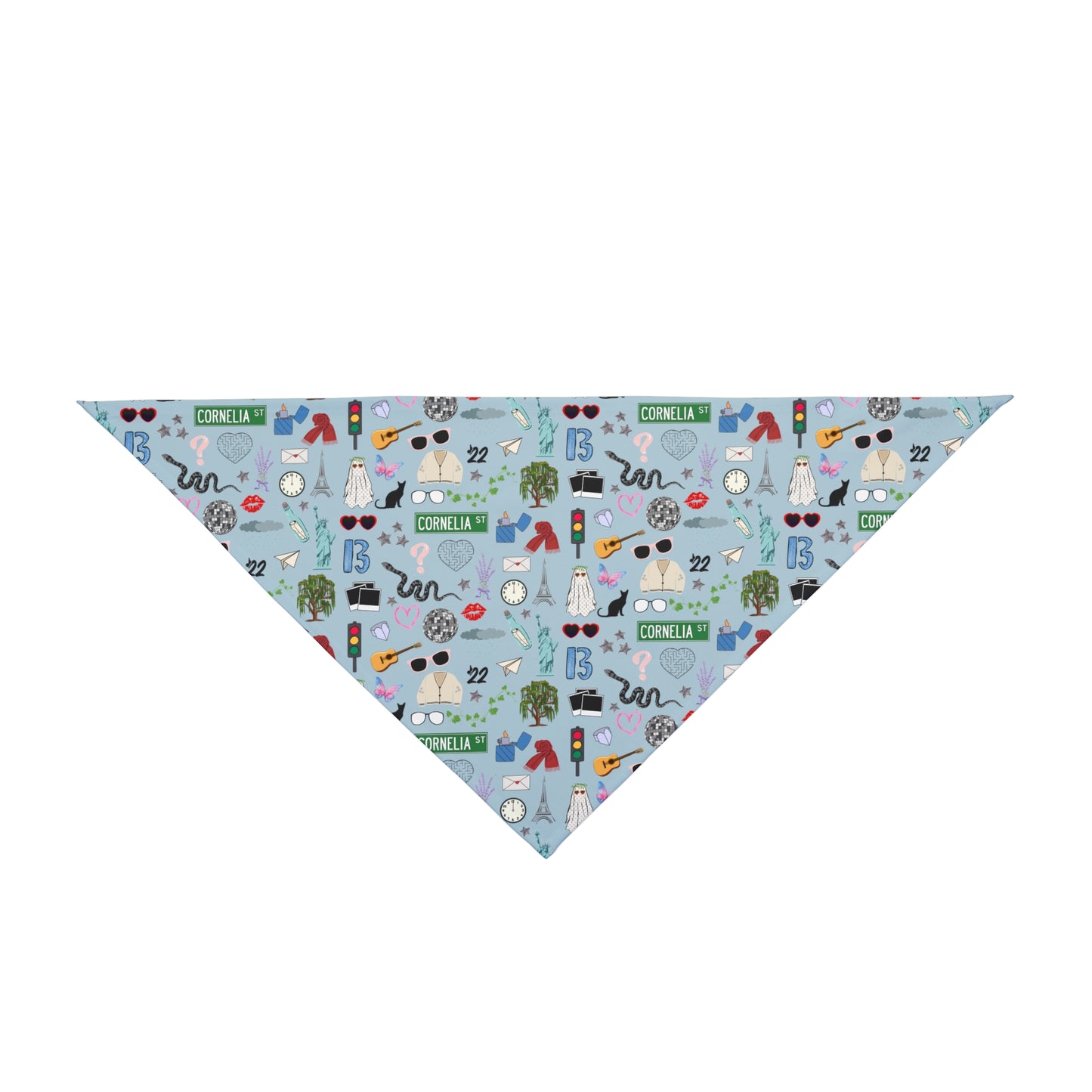 Iconic Eras Pet Bandana - 1989 Blue