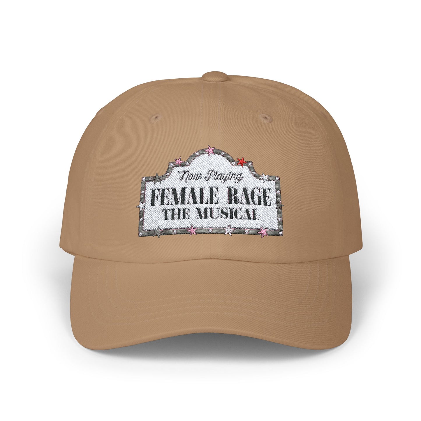 Female Rage: The Musical Embroidered Dad Hat