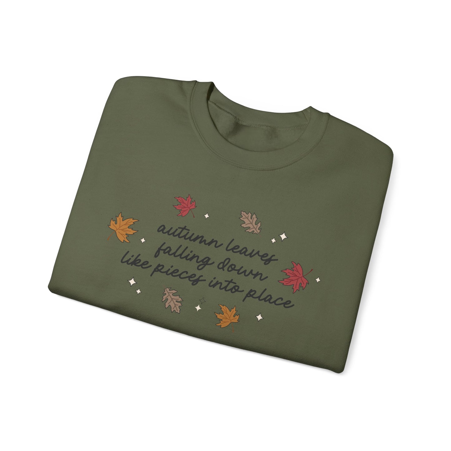 Autumn Leaves Soft Crewneck Sweatshirt