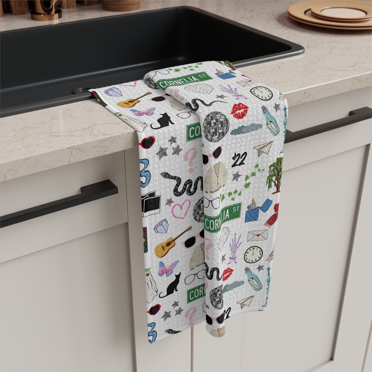 Iconic Eras Soft Tea Towel