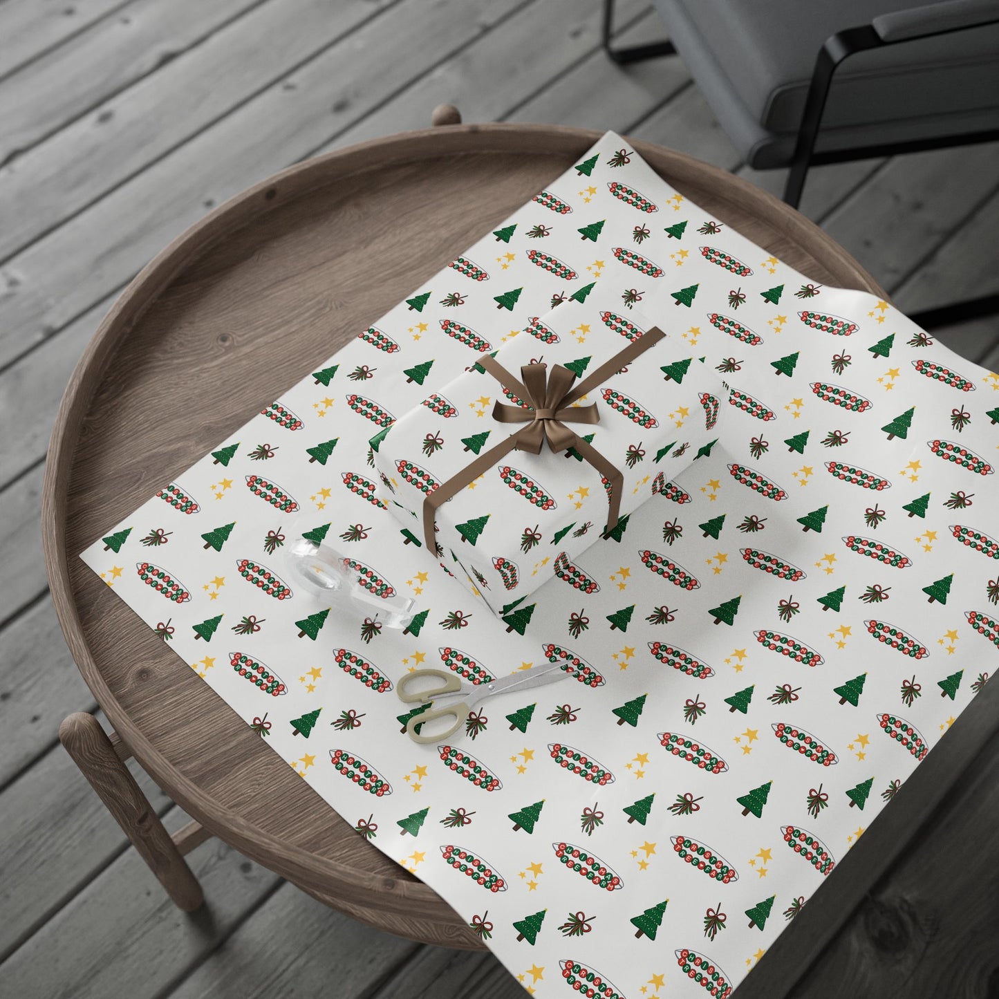 Christmas Tree Farm Wrapping Paper