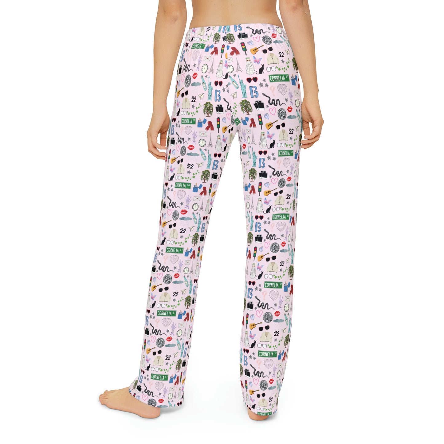 Iconic Eras Kids Pajama Pants - Lover Pink