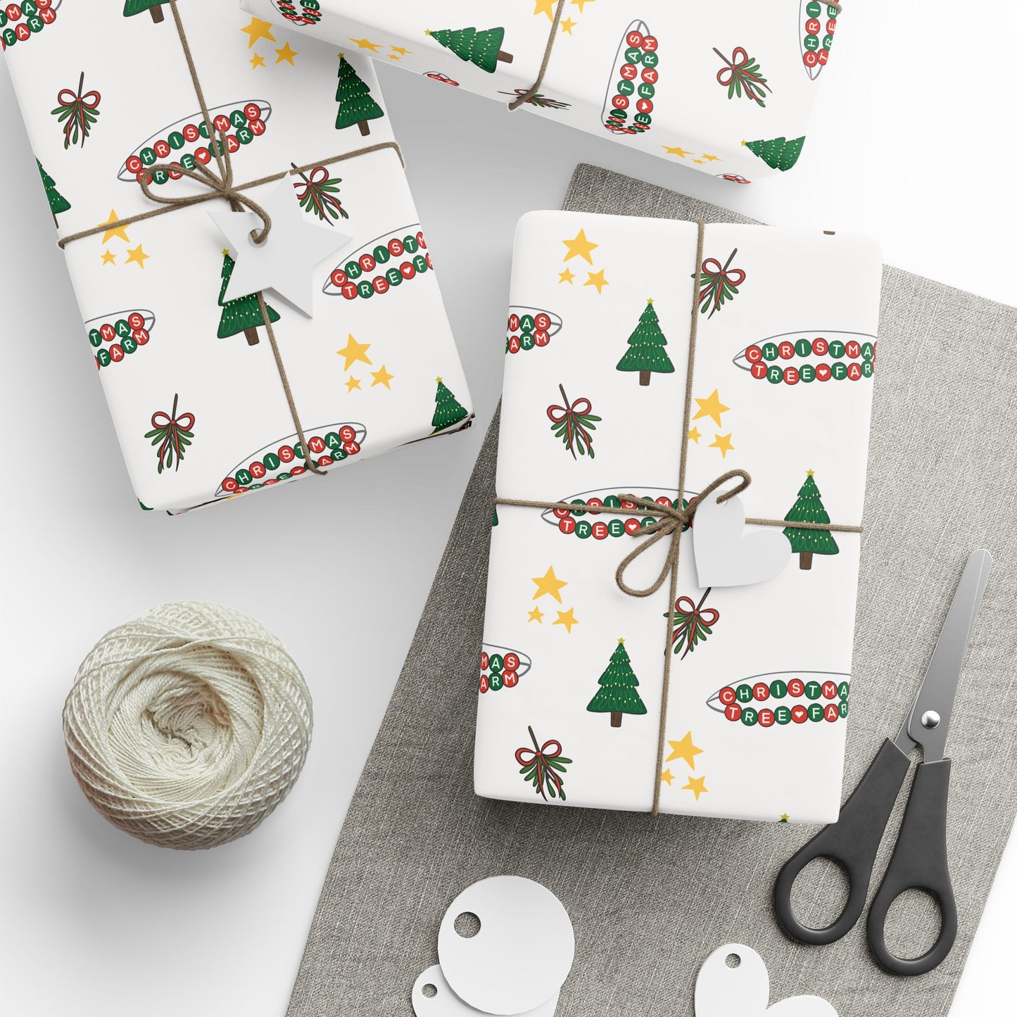 Christmas Tree Farm Wrapping Paper