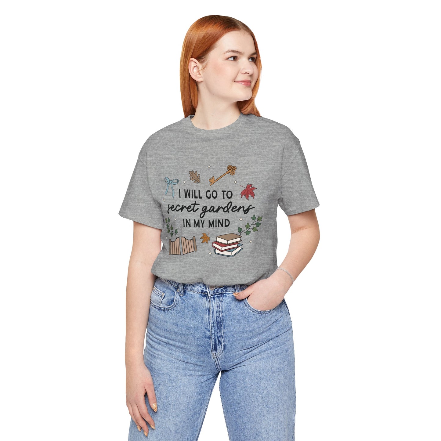 Secret Gardens In My Mind Unisex Jersey Short Sleeve Tee