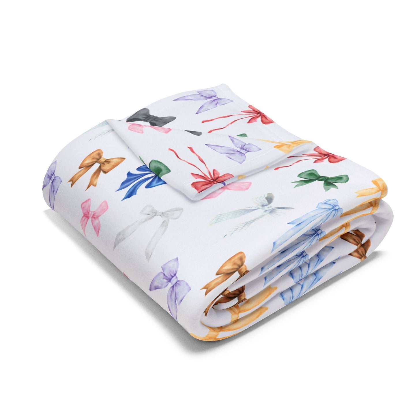 Eras Coquette Bows Arctic Fleece Blanket