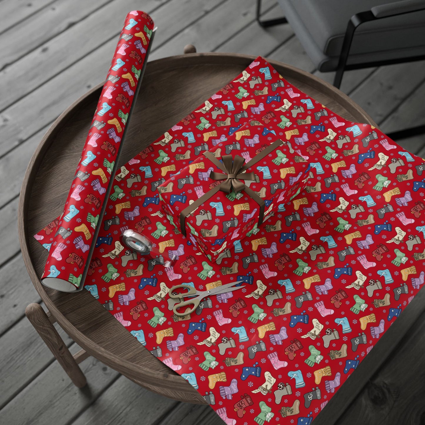 Copy of Tayvis Christmas Wrapping Paper