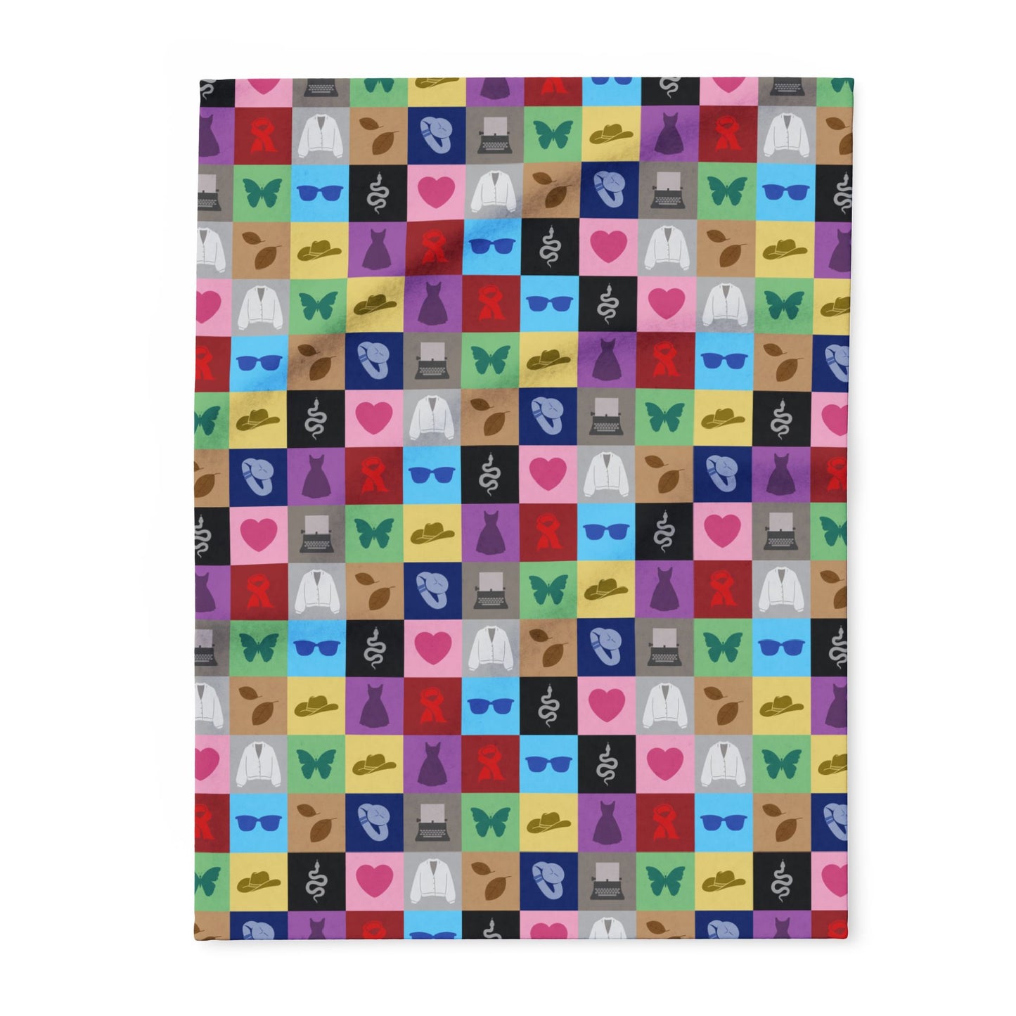 Checkered Eras Arctic Fleece Blanket