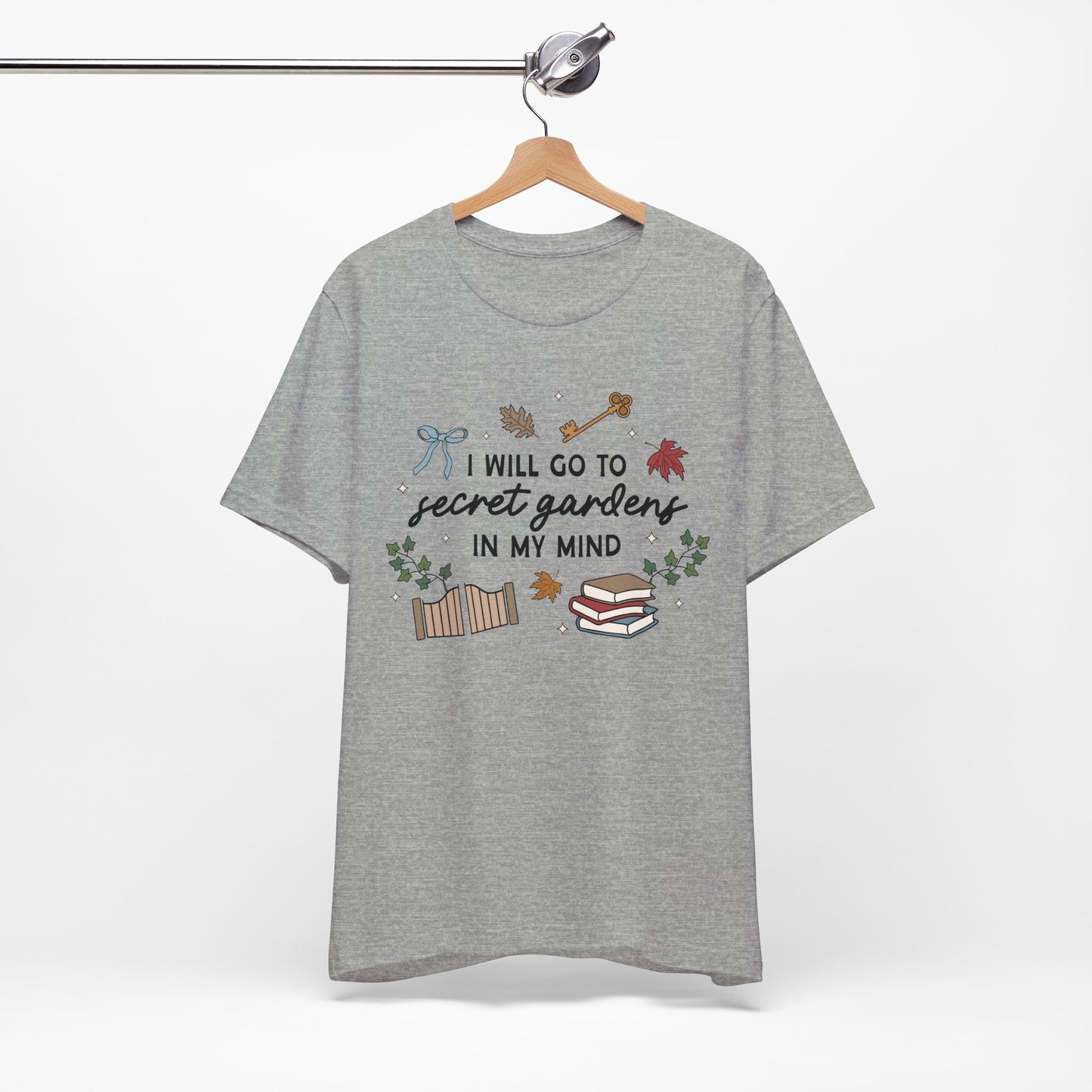 Secret Gardens In My Mind Unisex Jersey Short Sleeve Tee