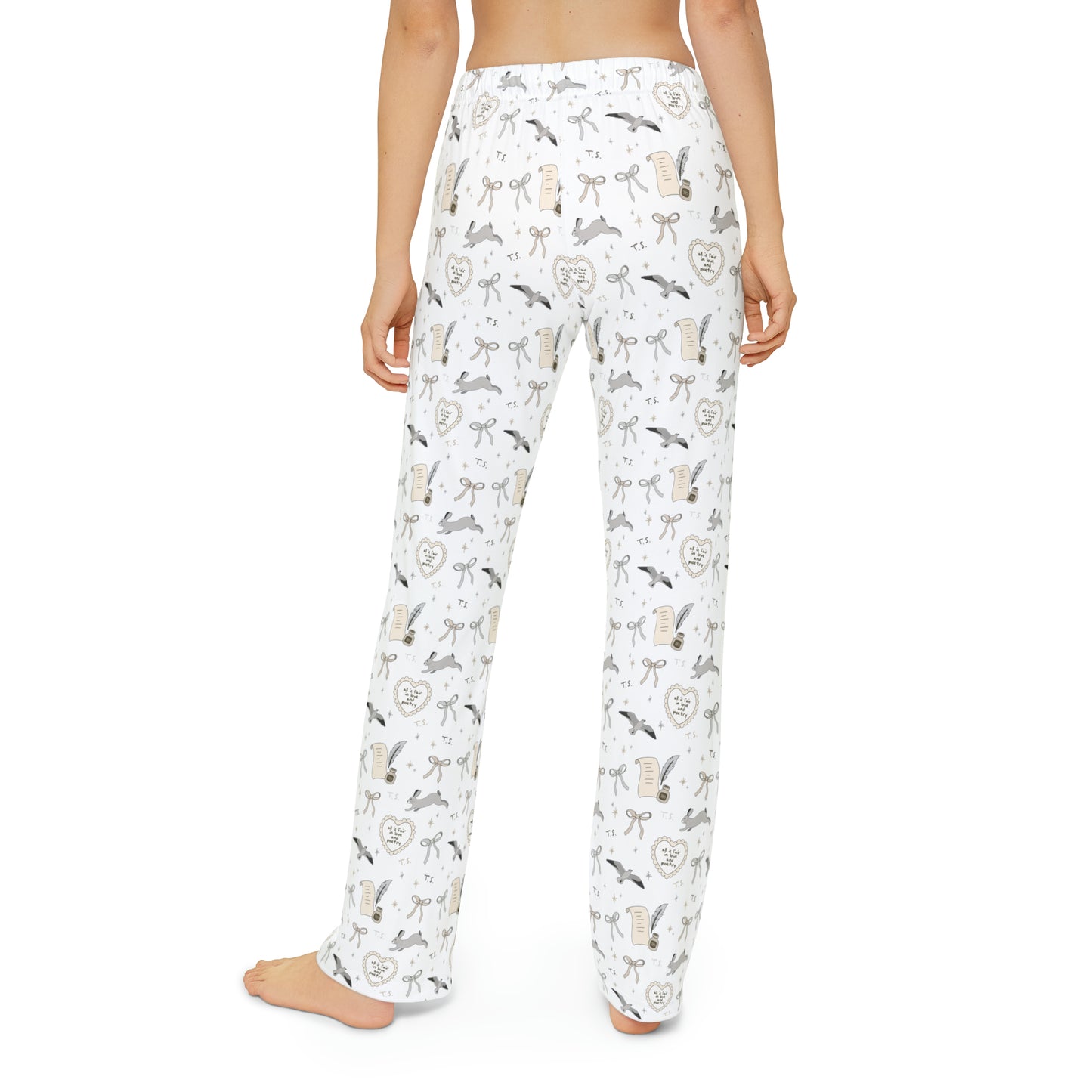 Love and Poetry Kids Pajama Pants