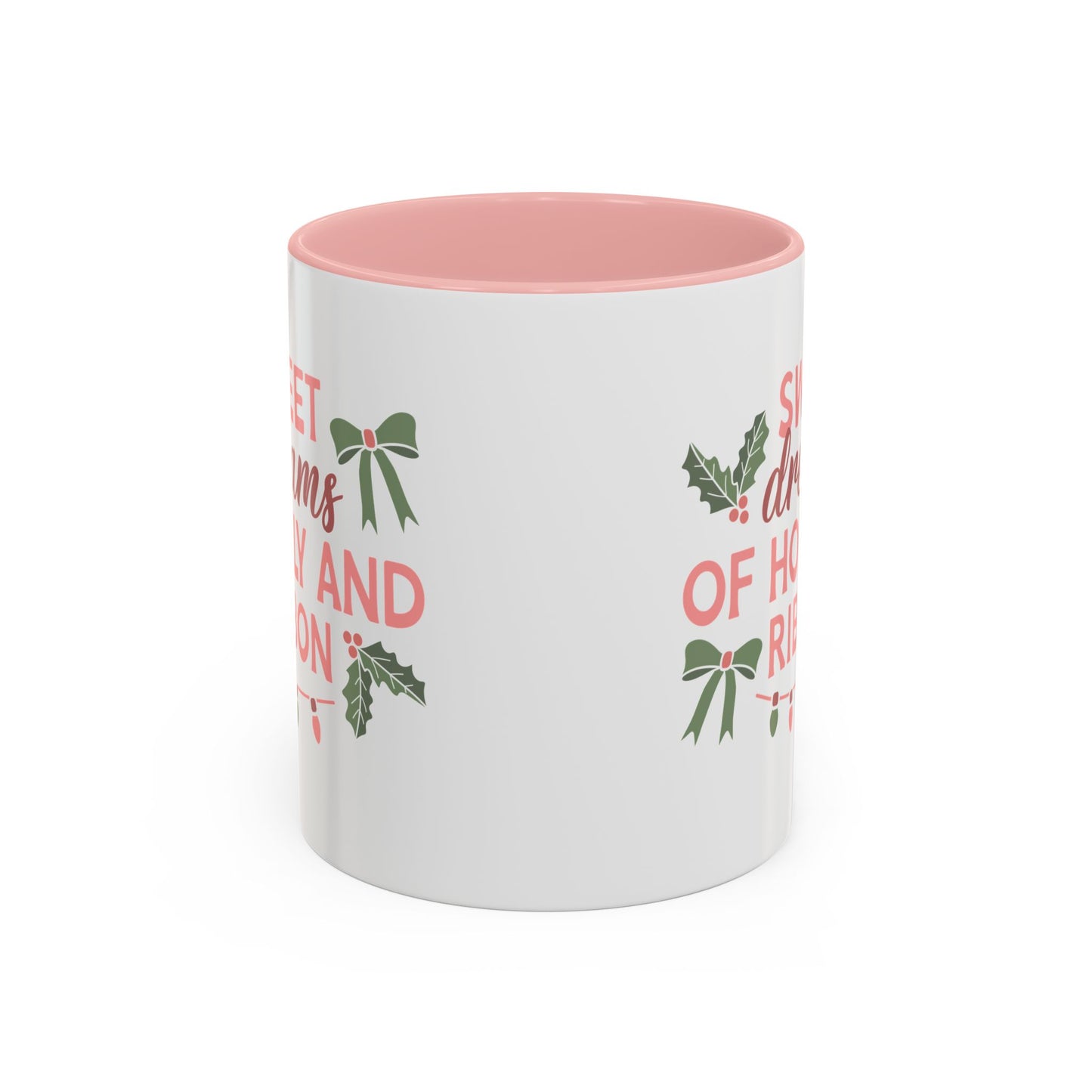 Holly and Ribbon Coffee Mug