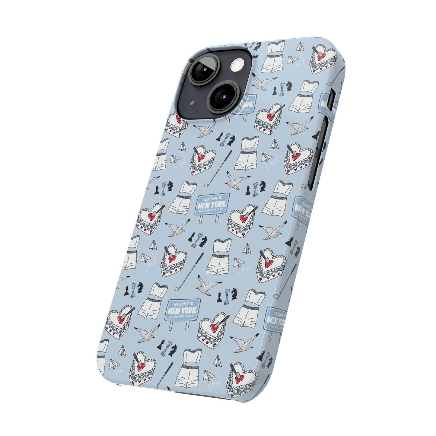 1989 Blank Space Slim iPhone Case