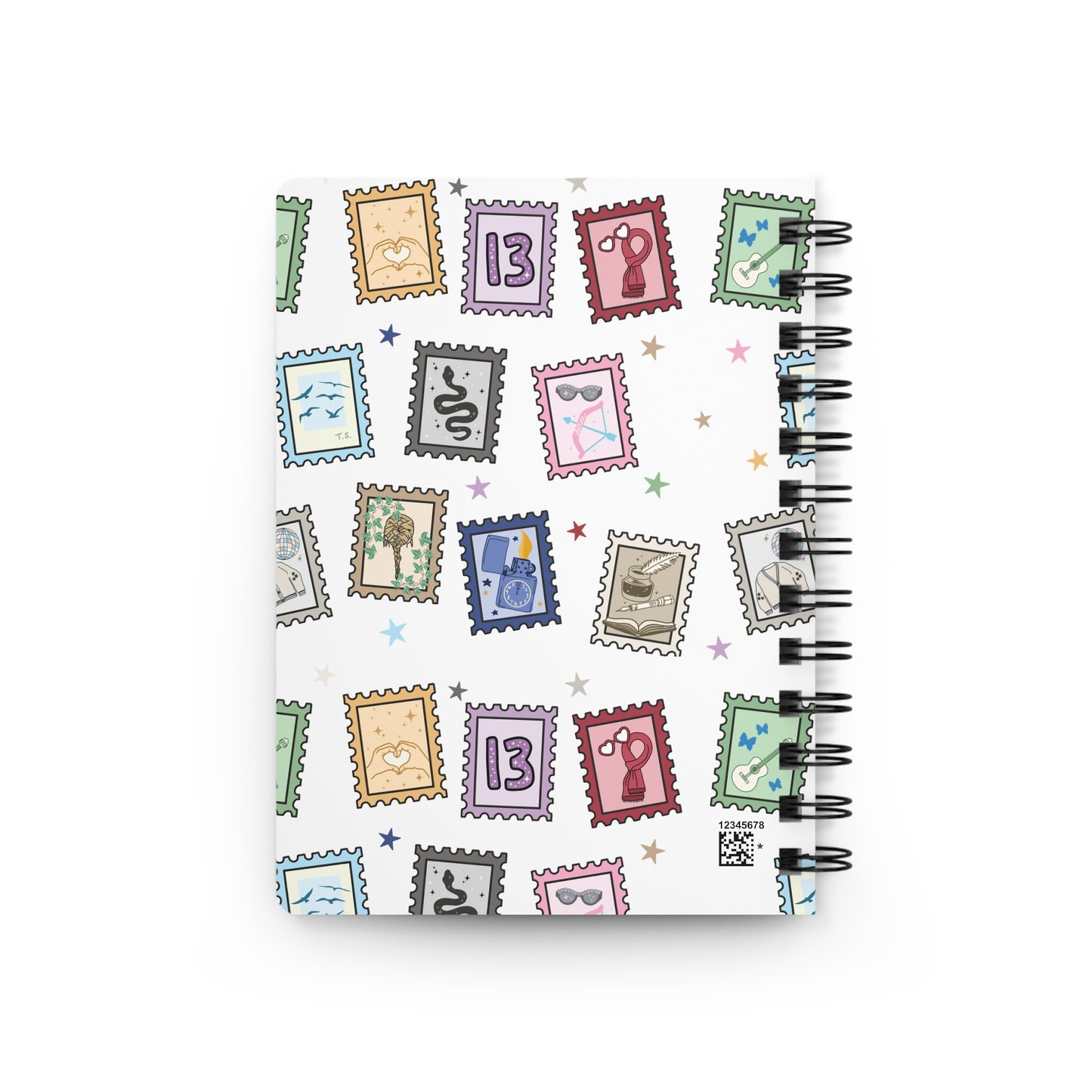 Eras Stamps Spiral Bound Journal