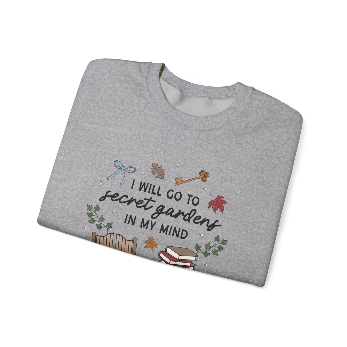 Secret Gardens in My Mind Soft Crewneck Sweatshirt