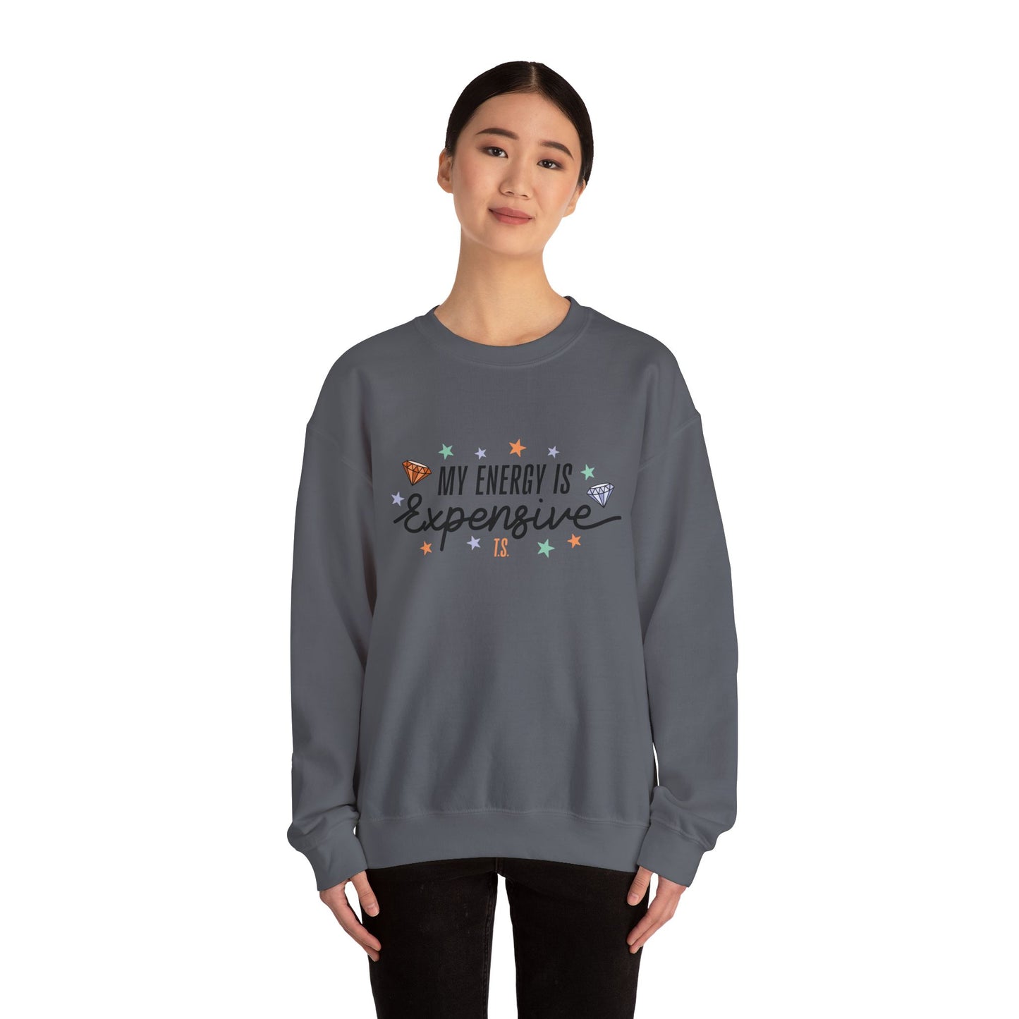 My Energy is Expensive Soft Crewneck Sweatshirt