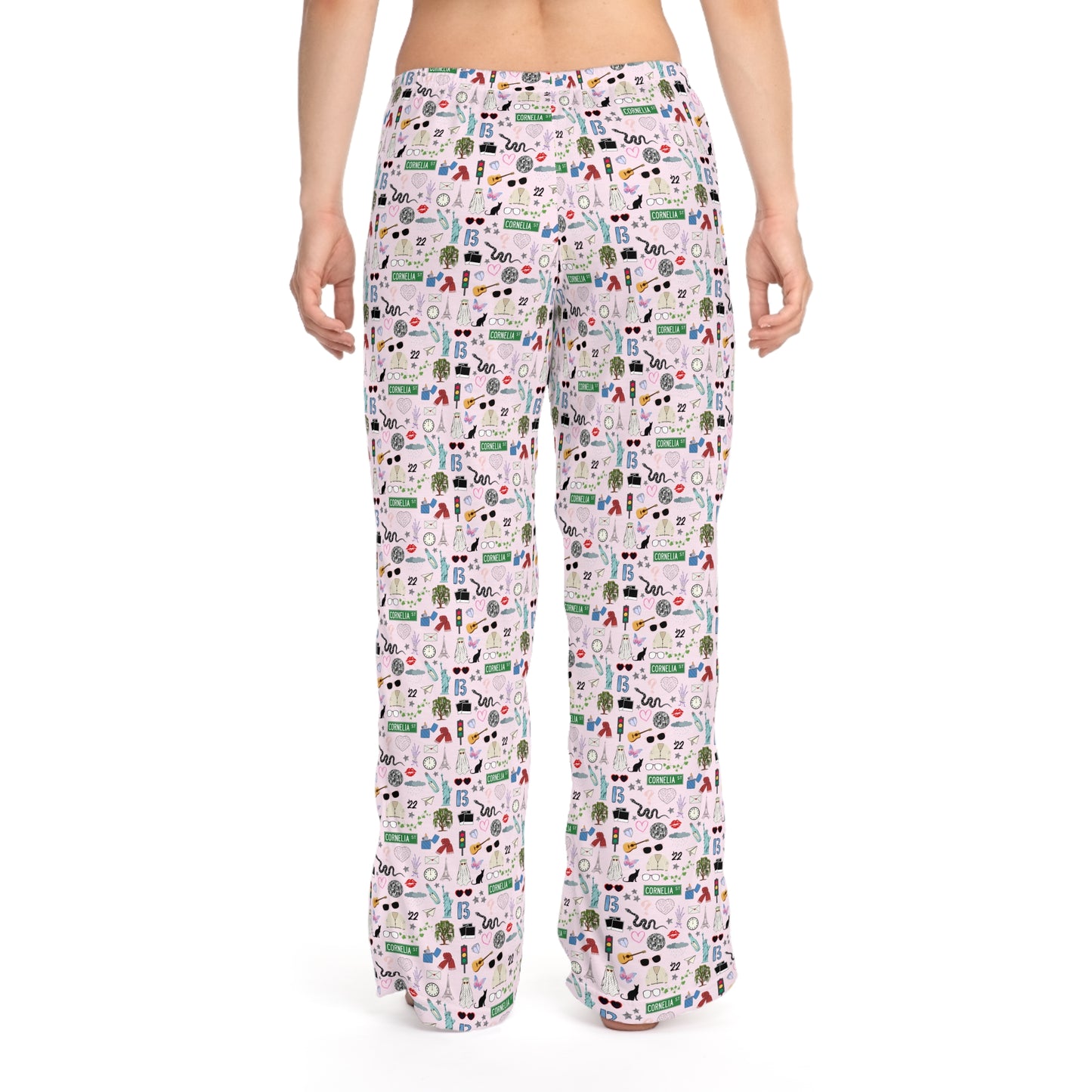 Iconic Eras Women's Pajama Pants - Lover Pink