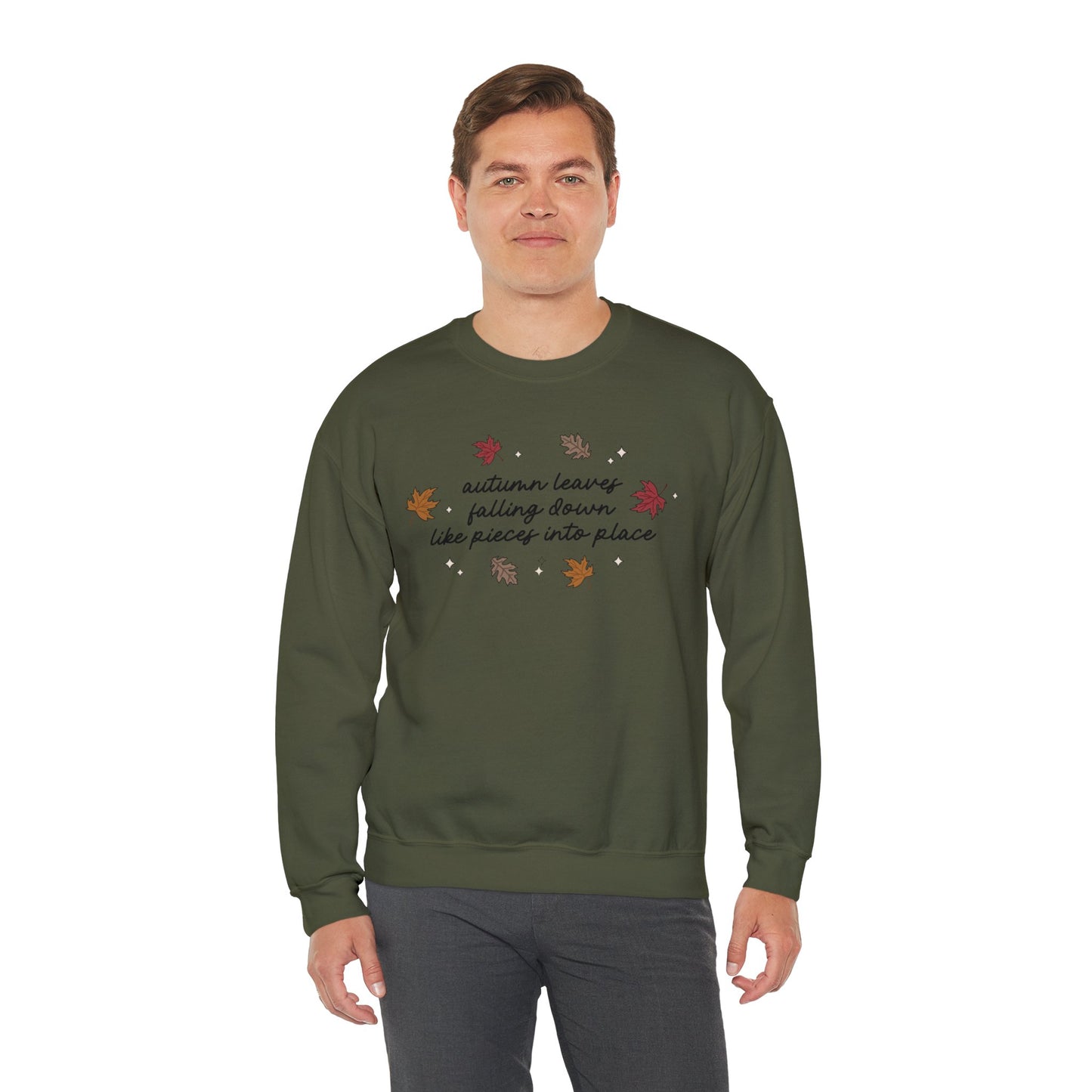 Autumn Leaves Soft Crewneck Sweatshirt