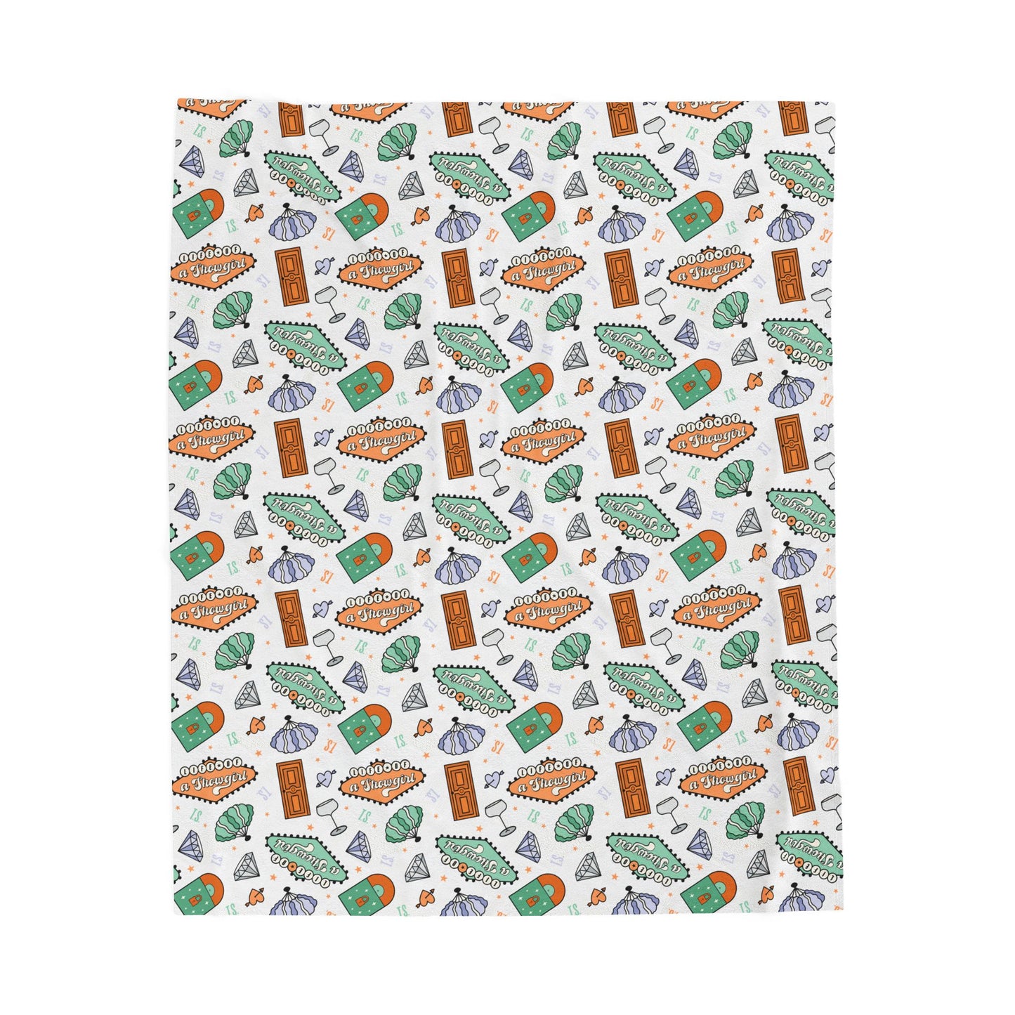 Showgirl Era Velveteen Plush Blanket