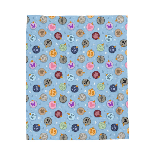 Eras Ornaments Velveteen Plush Blanket