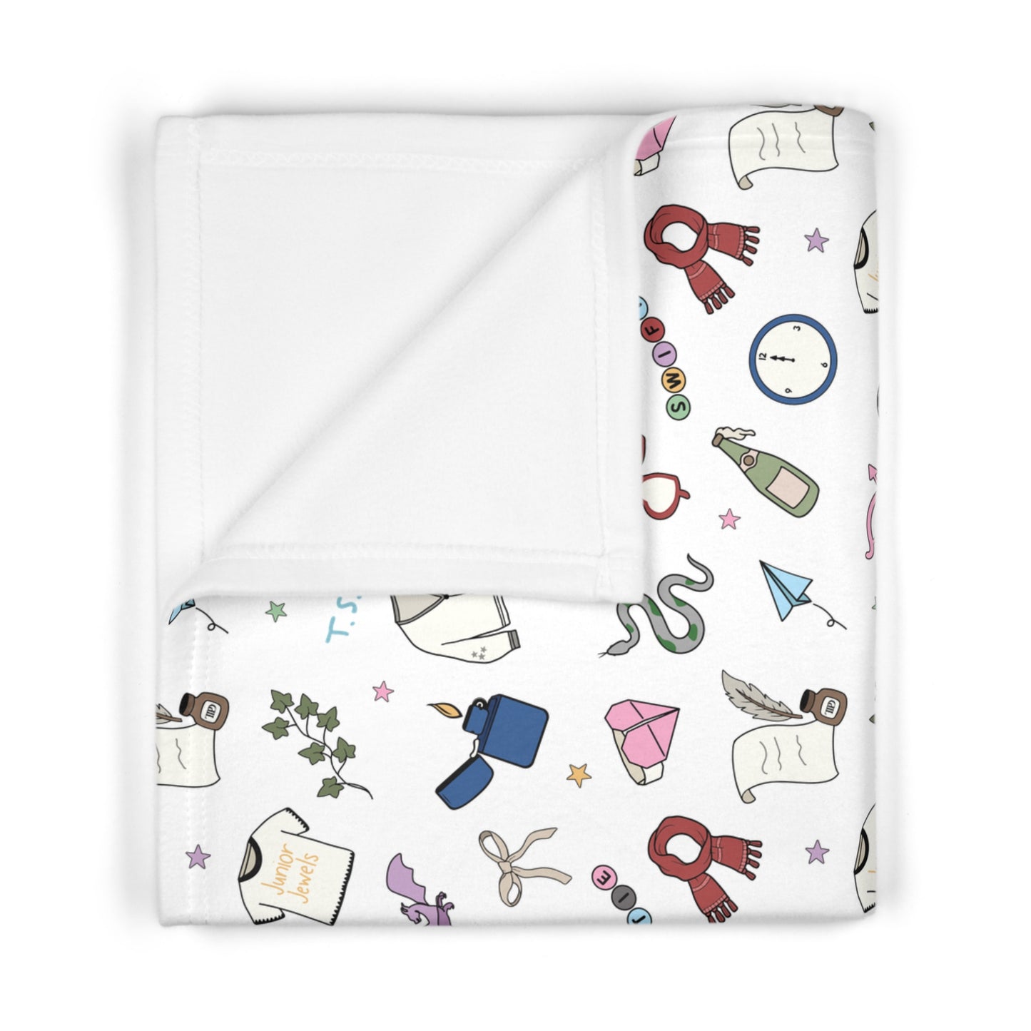 Swiftie Era Soft Fleece Baby Blanket