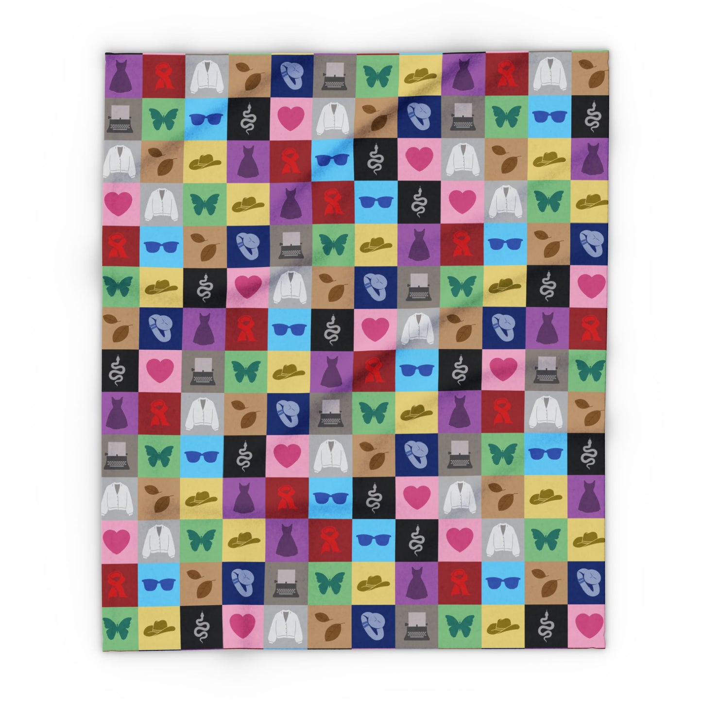 Checkered Eras Arctic Fleece Blanket