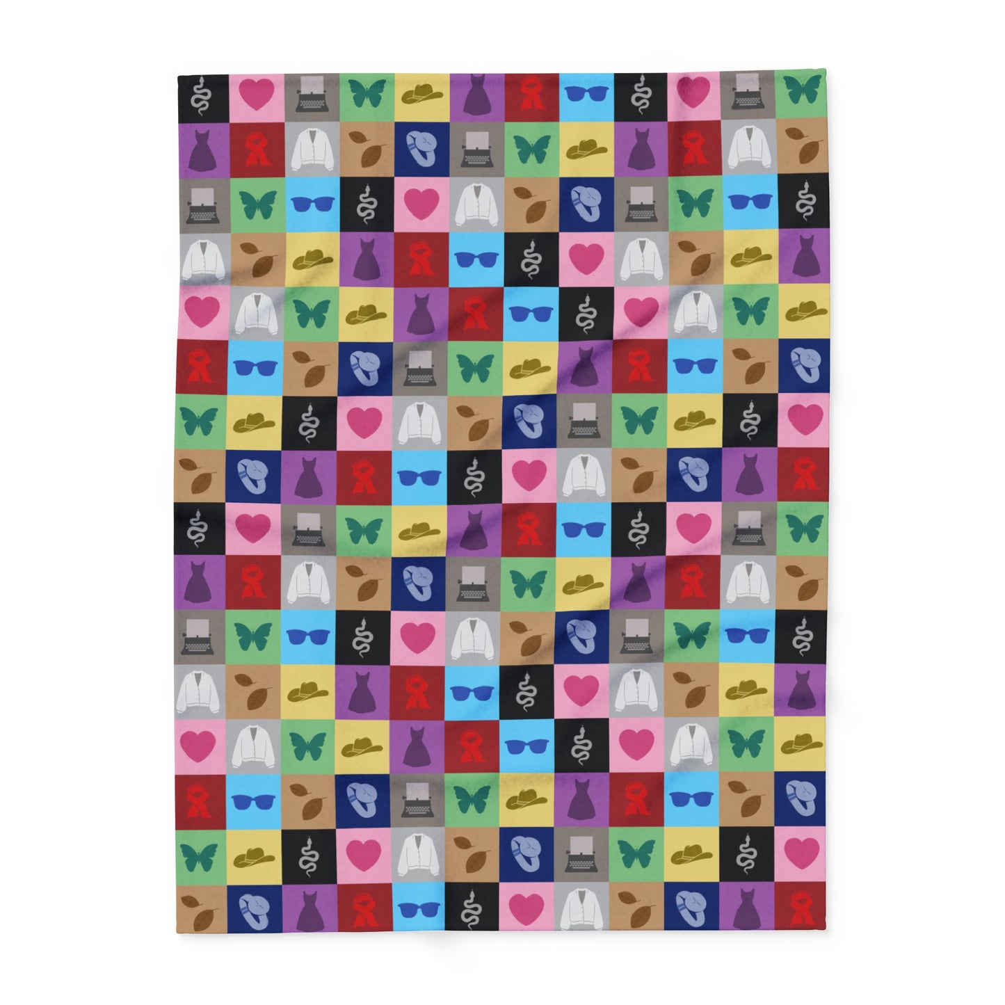 Checkered Eras Arctic Fleece Blanket