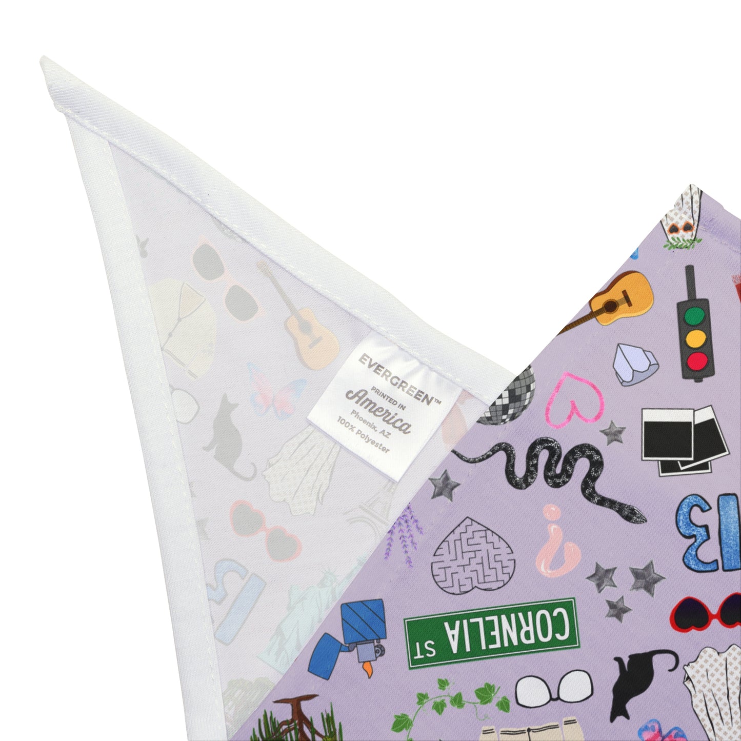 Iconic Eras Pet Bandana - Lavender Haze