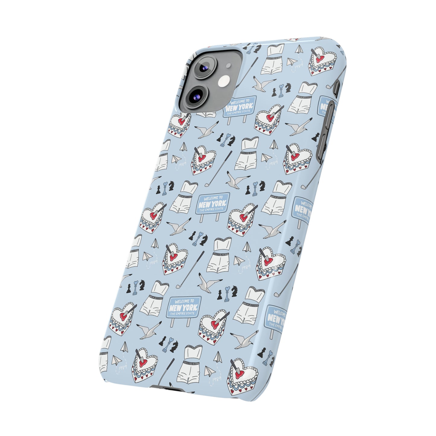 1989 Blank Space Slim iPhone Case