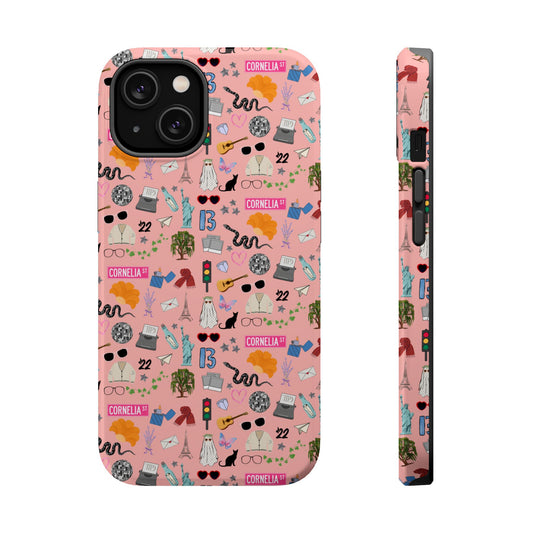 Iconic Eras (TS 12) MagSafe Tough Phone Case - Showgirl Rouge