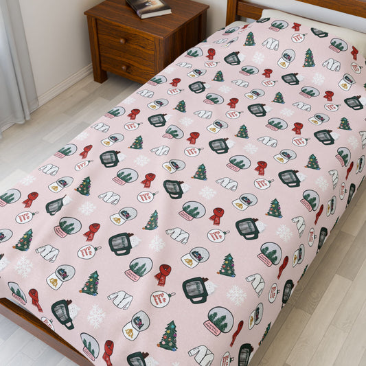 Holiday Era Velveteen Plush Blanket