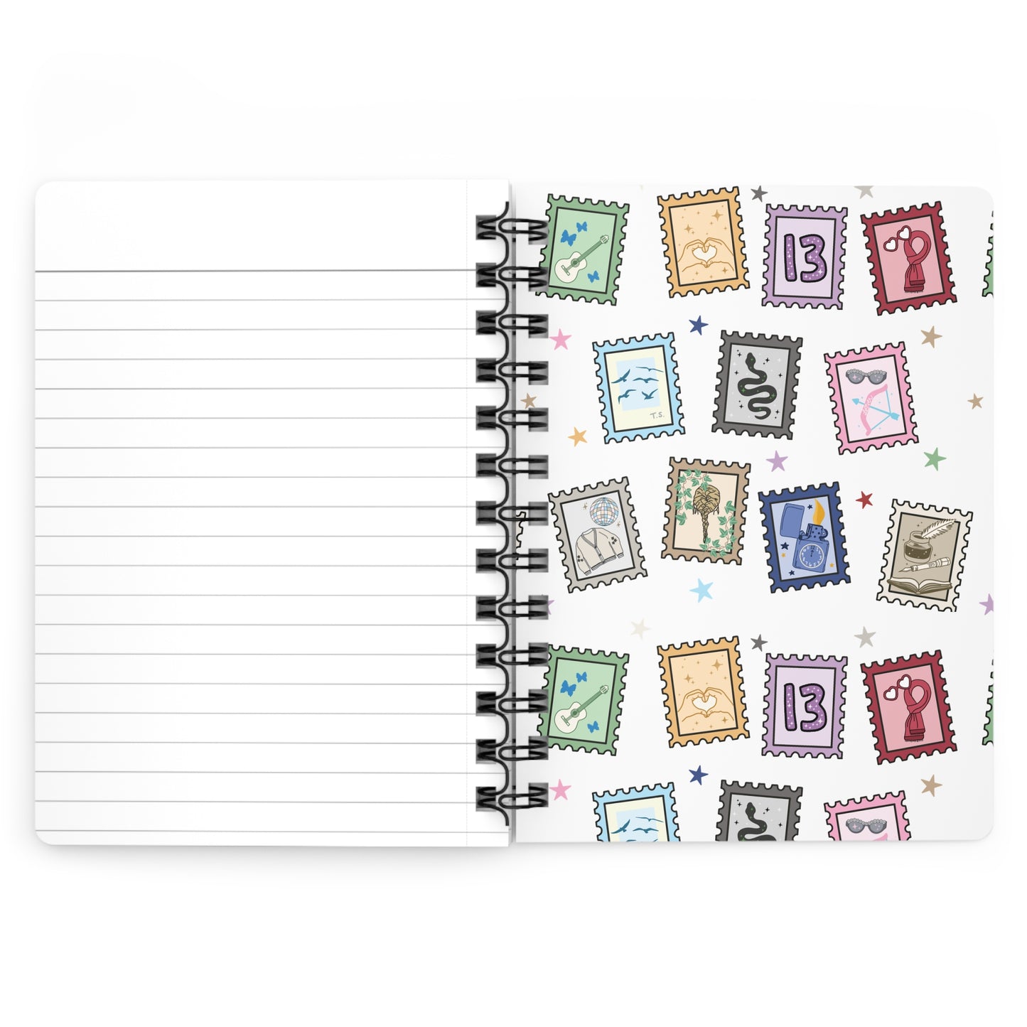 Eras Stamps Spiral Bound Journal