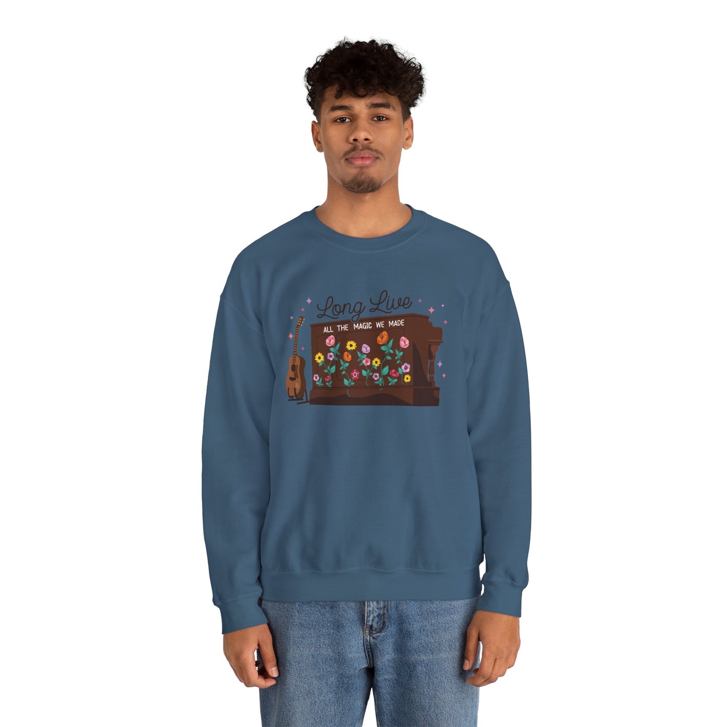 Acoustic Set Eras Crewneck Sweatshirt
