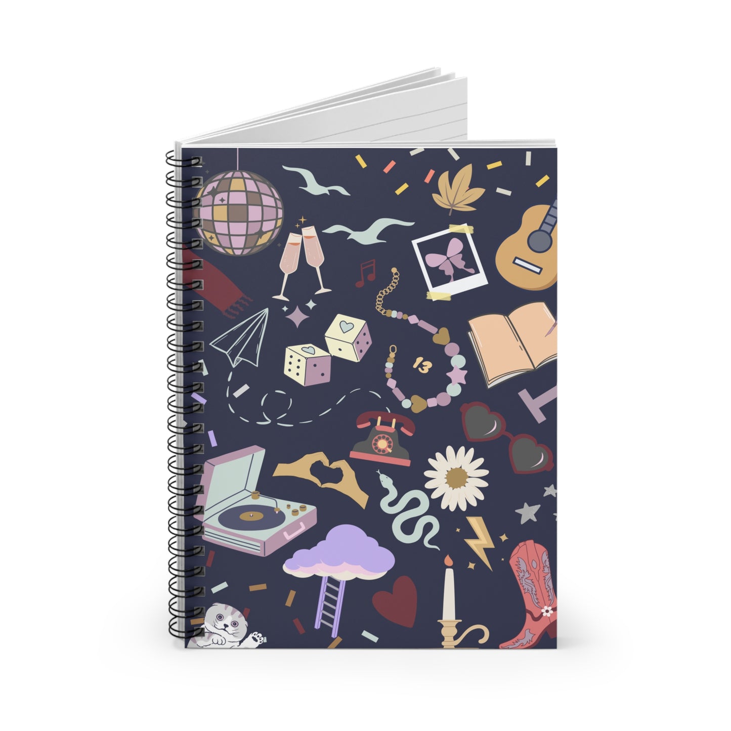 Lavender Haze Spiral Notebook