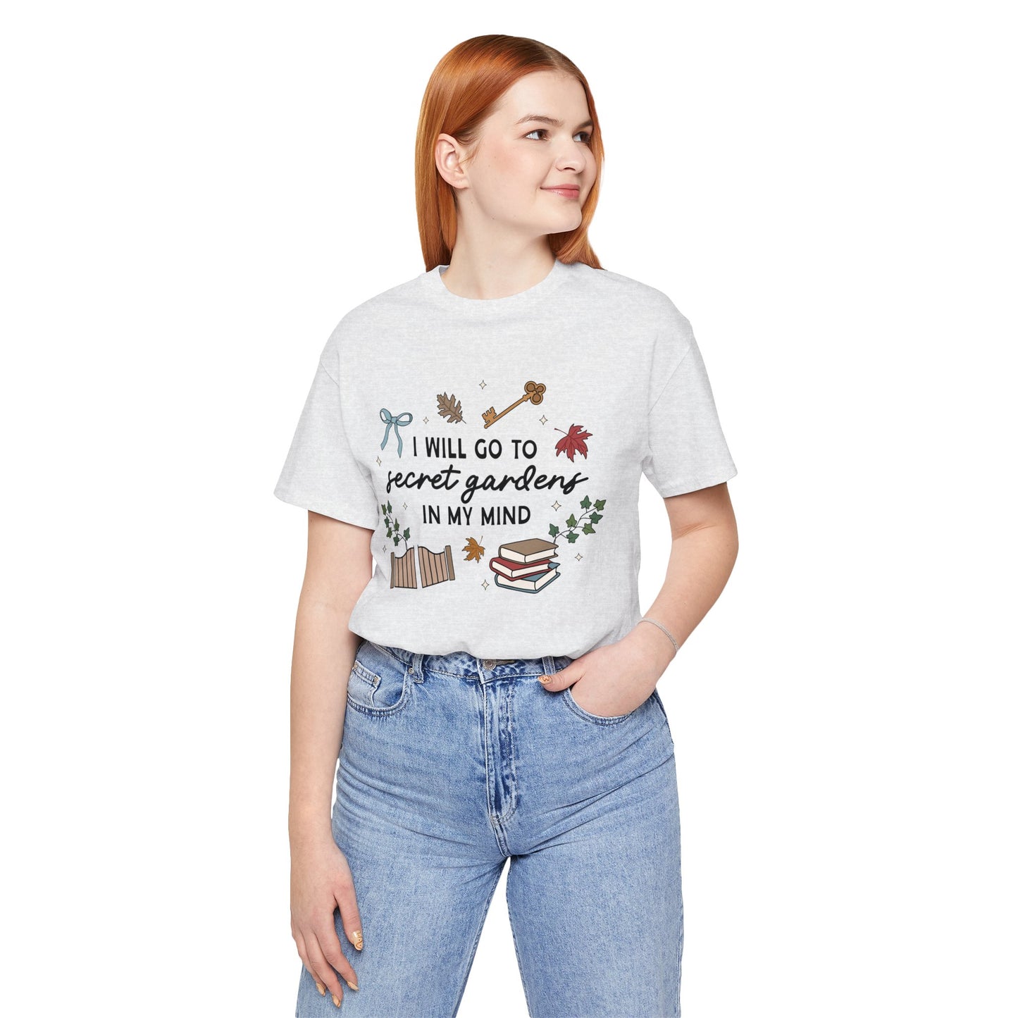 Secret Gardens In My Mind Unisex Jersey Short Sleeve Tee