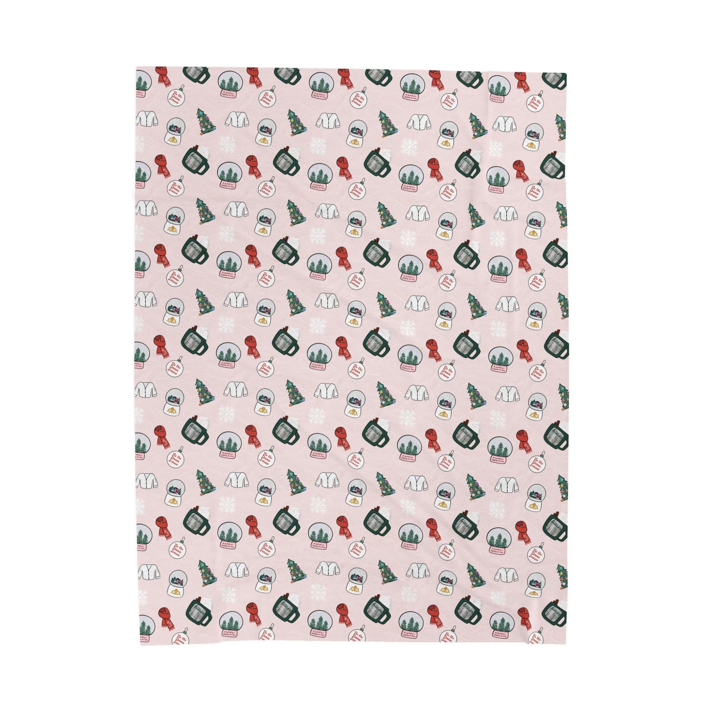 Holiday Era Velveteen Plush Blanket