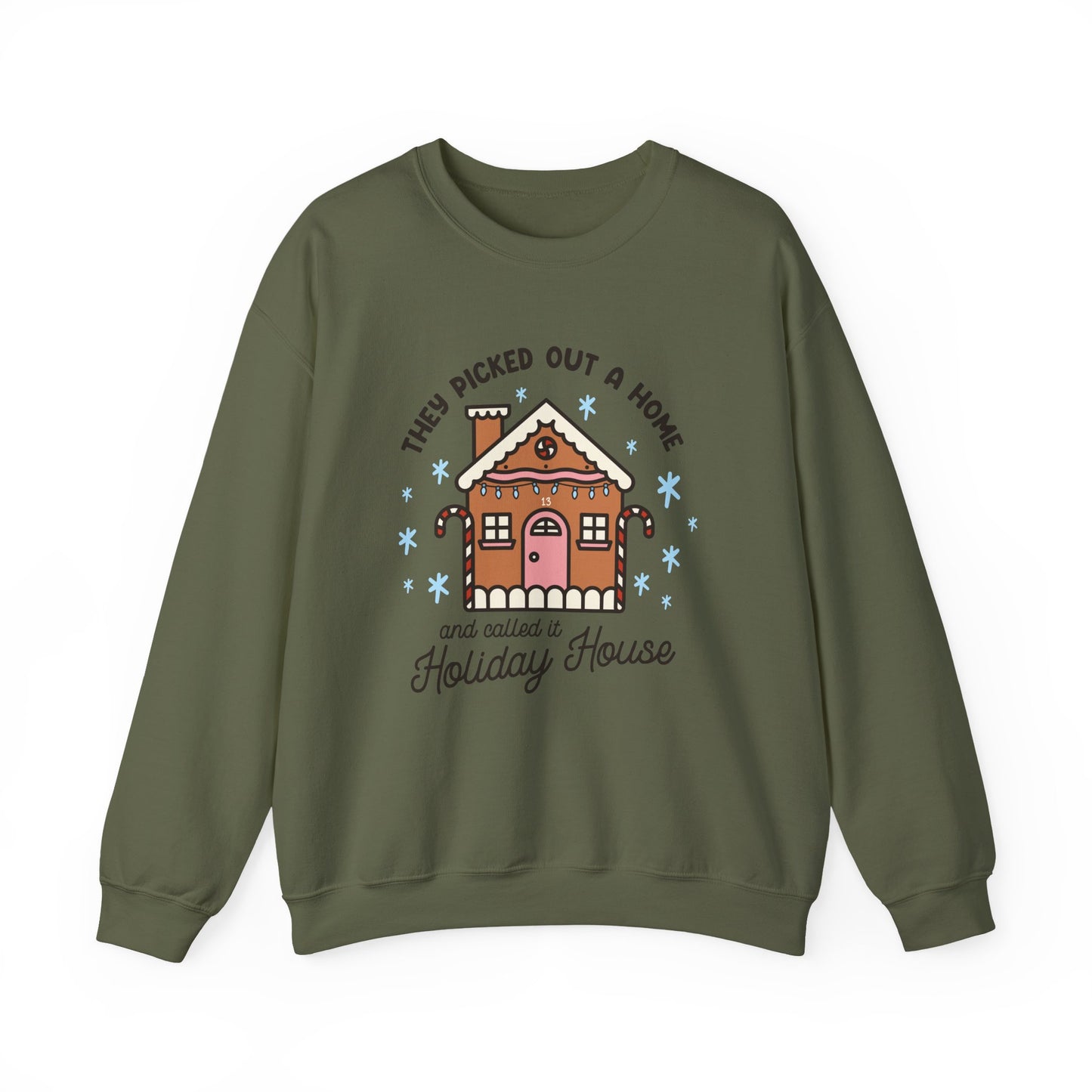 Holiday House Soft Crewneck Sweatshirt