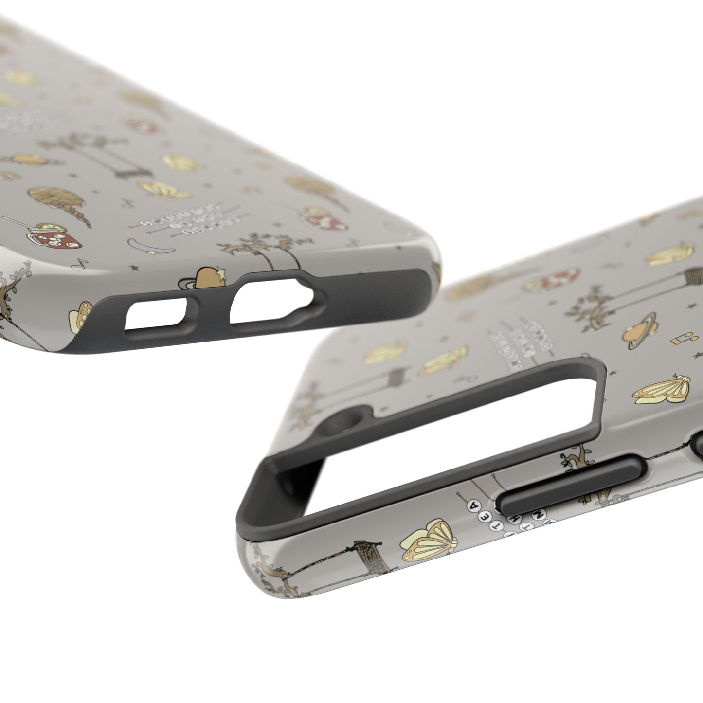 Moon and Saturn Tough Phone Case