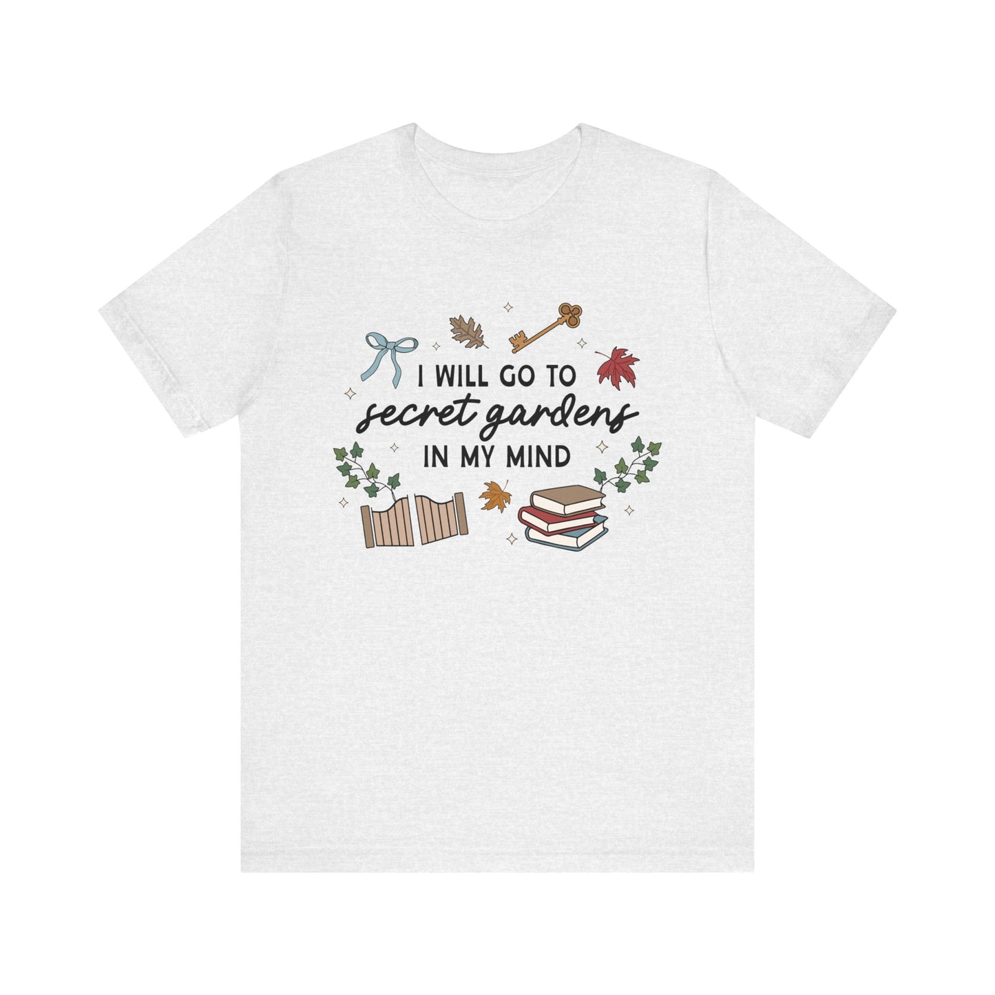 Secret Gardens In My Mind Unisex Jersey Short Sleeve Tee