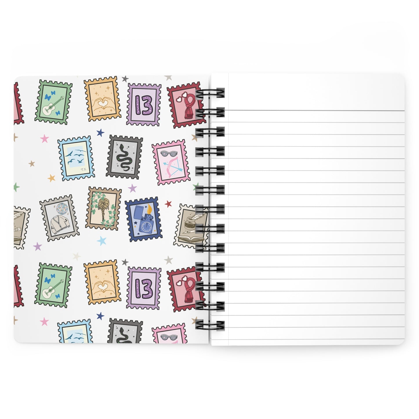 Eras Stamps Spiral Bound Journal