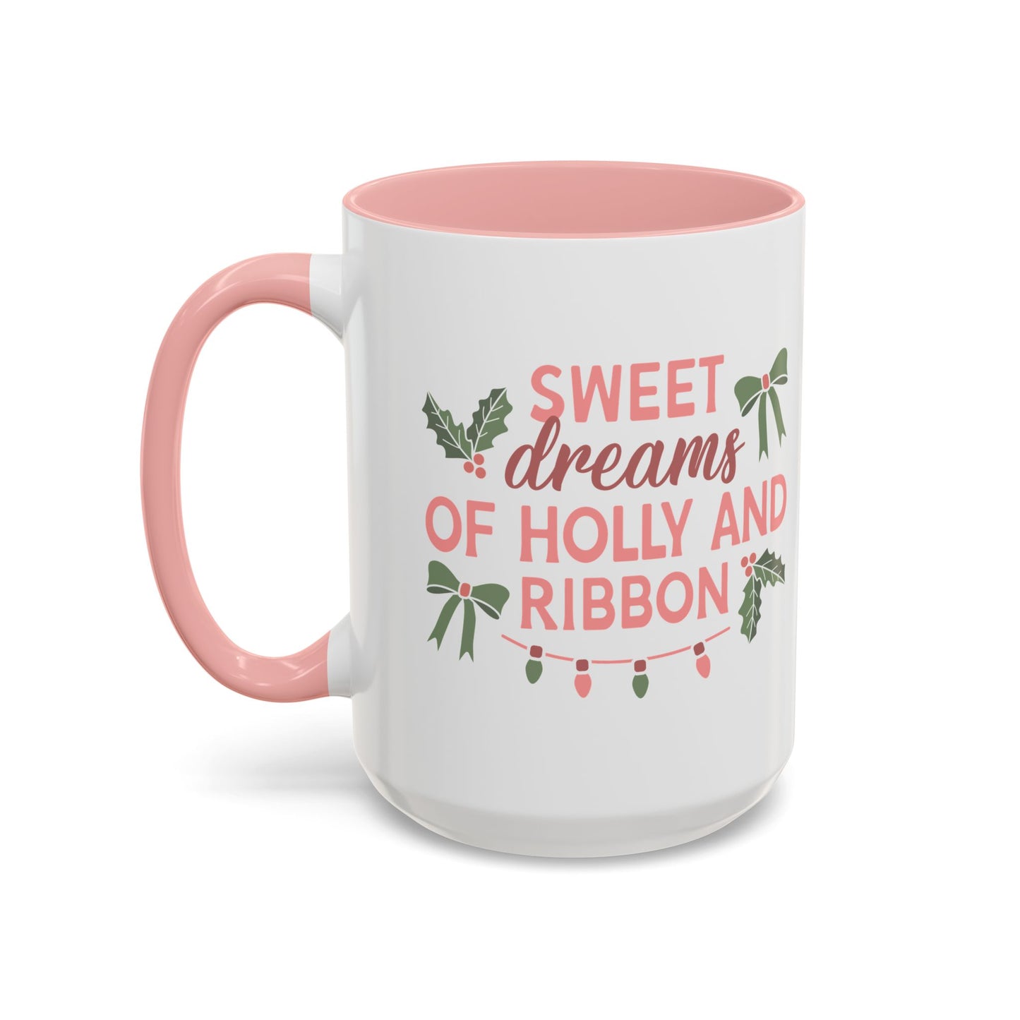 Holly and Ribbon Coffee Mug