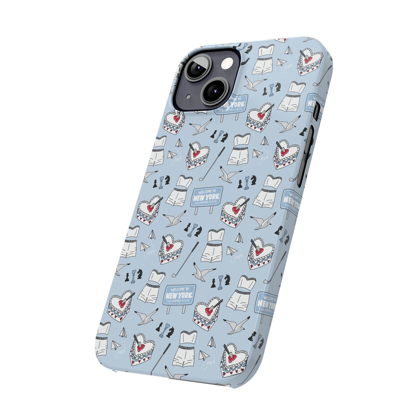 1989 Blank Space Slim iPhone Case