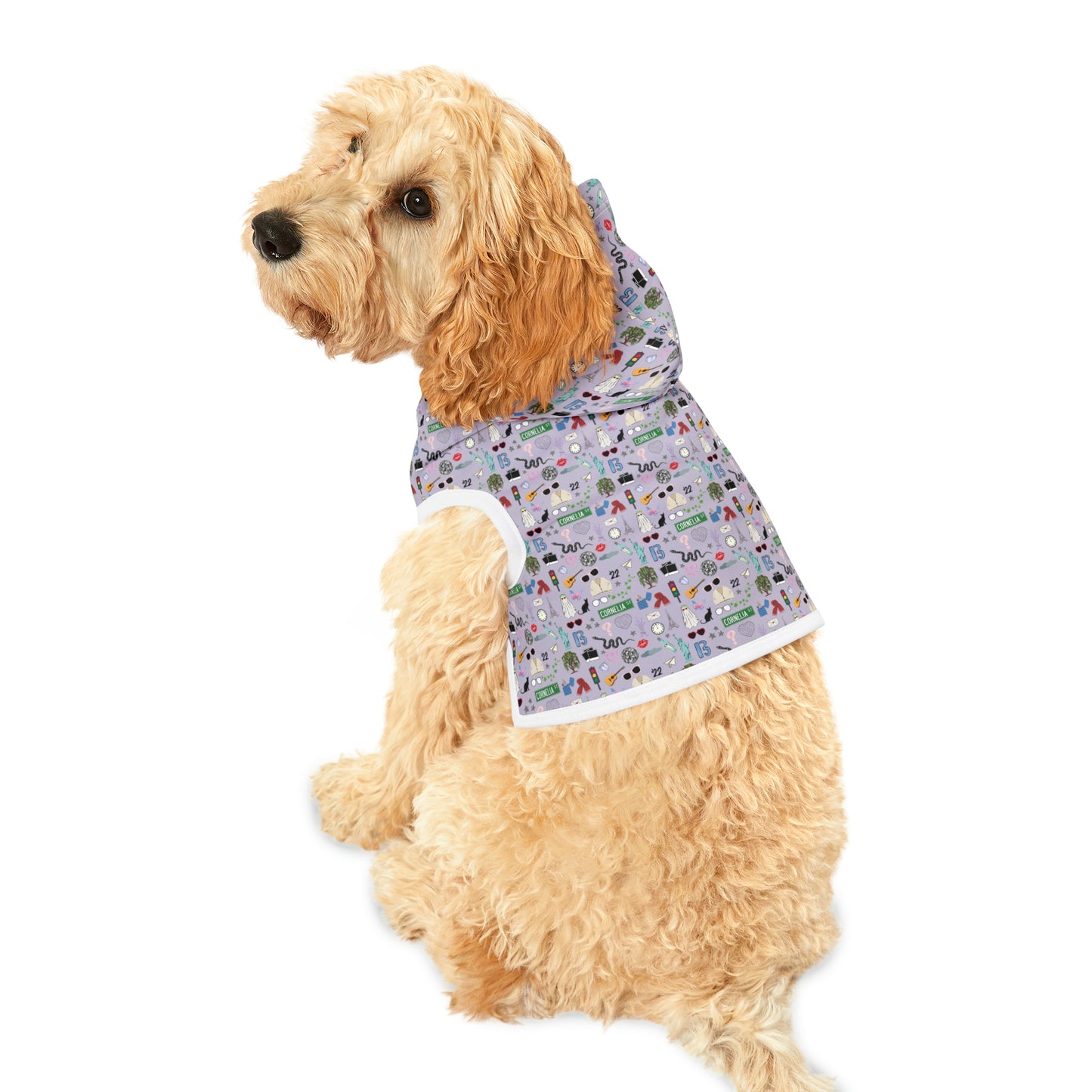 Iconic Eras Pet Hoodie - Lavender Haze